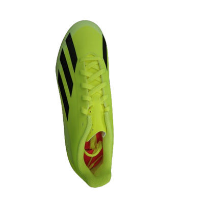 Adidas X Crazyfast Club Flexible Ground Football Shoe ( Solar Yellow/Black/Cloud White)