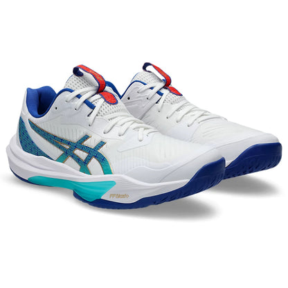 ASICS Sky Elite FF3 Running Shoes (White/Asics Blue)