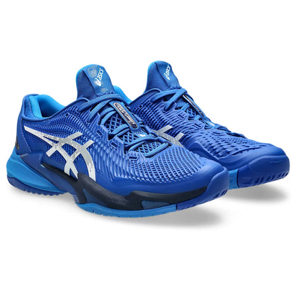 ASICS Men's Court FF 3 Novak Tennis Shoe (Tuna Blue/Pure Silver)