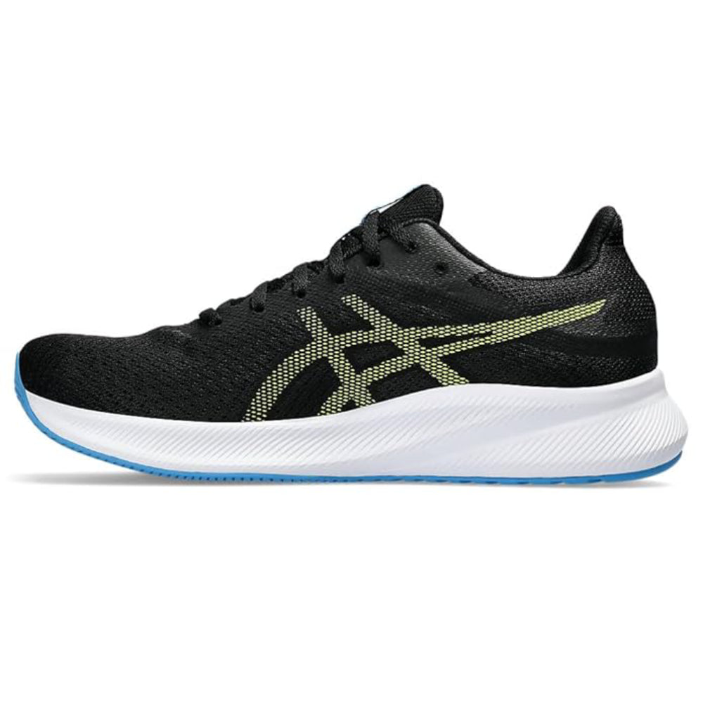 ASICS Men's Patriot 13 Running Shoe (Black/Electric Lime)