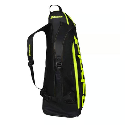 Babolat Backracq 8R Badminton Backpack (Black/Fluo Yellow)