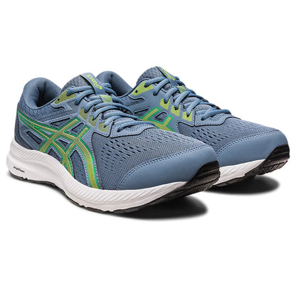 asics Gel-Contend 8 new running Steel Blue,Lime Zest Shoes