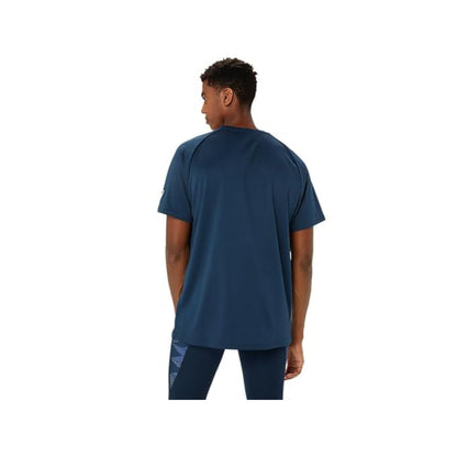 ASICS Men's Track Event Graphic Top (French Blue)