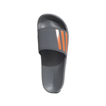 Adidas Men's Swenn Slide (Grey Six/Semi Impact Orange)