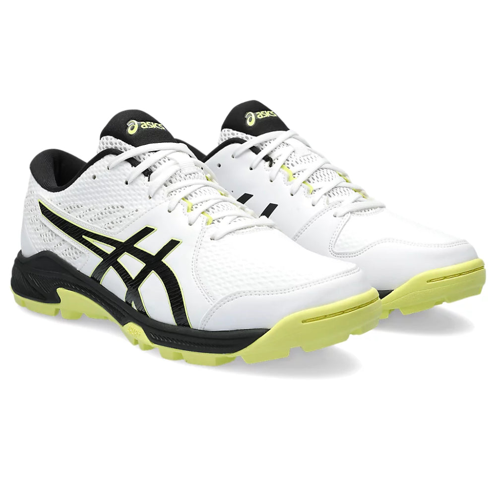 asics Gel-Peake 2 top cricket White,Yellow Shoes