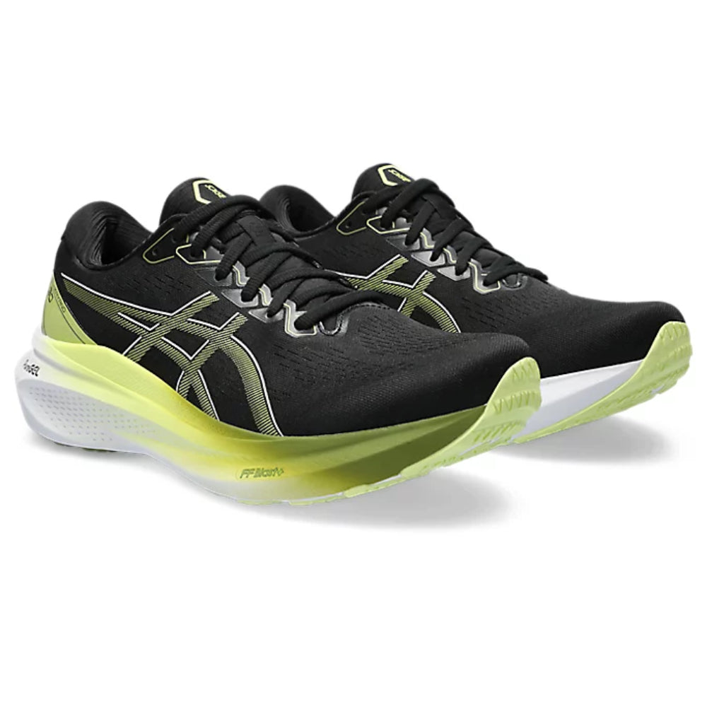  asics Gel-Kayano 30 latest running Black,Glow Yellow Shoes