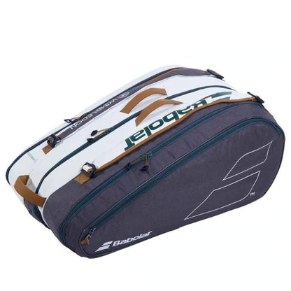 Babolat Pure Wimbledon 12R Tennis Kit Bag (White/Grey)