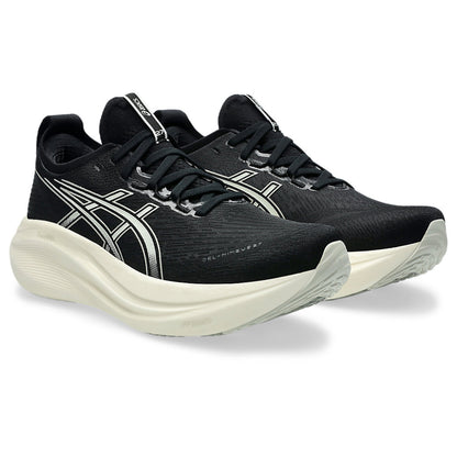 ASICS Men's Gel-Nimbus 27 Running Shoe (Black/Lake Grey)