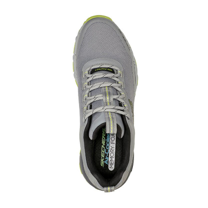 SKECHERS Men's Max Protect-Liberated Running Shoe (Gray)