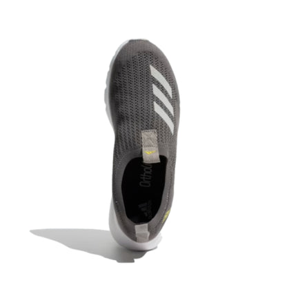 Adidas Men's Walkwagon Running Shoe (Dove Grey/Stone/Acid Yellow)