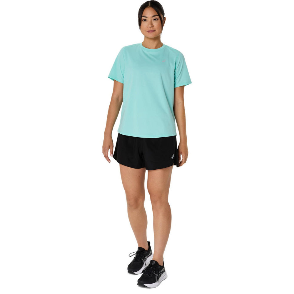 ASICS Women's Silver SS Top (Light Blue)