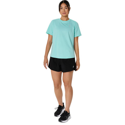 ASICS Women's Silver SS Top (Light Blue)