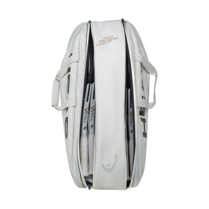 Head Pro X 2023 Tennis Kit Bag (Corduroy White/Black)