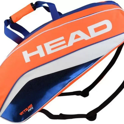 Head Octane Pro Badminton Kit Bag (Orange/Blue)