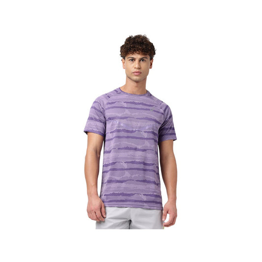 ASICS Men's Breathe Short Sleeve Top (Dusty Purple)