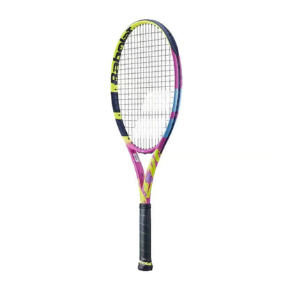 Babolat Pure Aero RAFA Junior 26 2023 Strung Tennis Racquet (Yellow/Purple/Black)