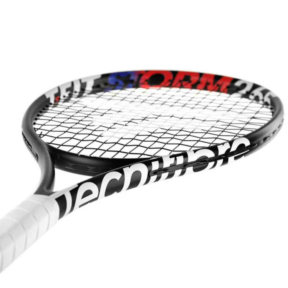 Tecnifibre Tfit 265 Storm 2023 Strung Tennis Racquet (Black/White)