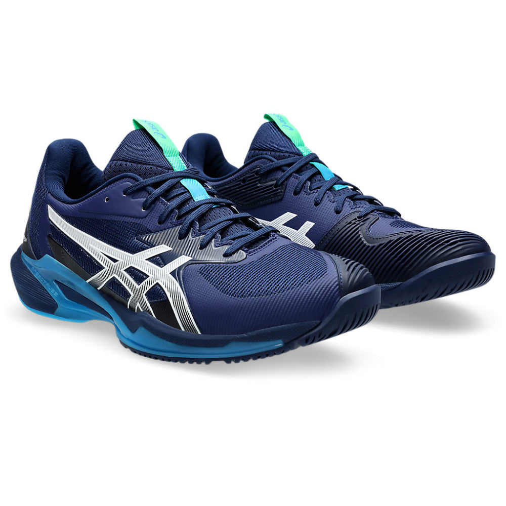 ASICS Men's Solution Speed FF 3 Tennis Shoe (Blue Expanse/White)