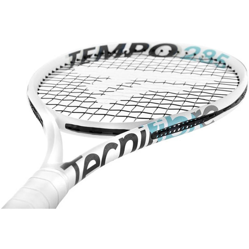 Tecnifibre Tempo 285 Unstrung Tennis Racquet (White/Black)