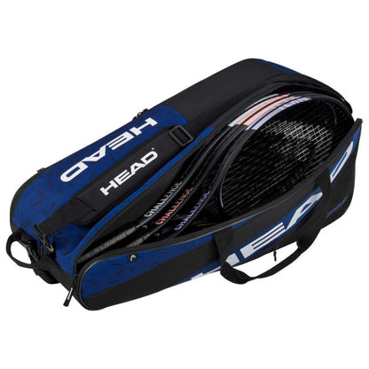 Head Team Tennis Kit Bag (Blue/Black) (L)