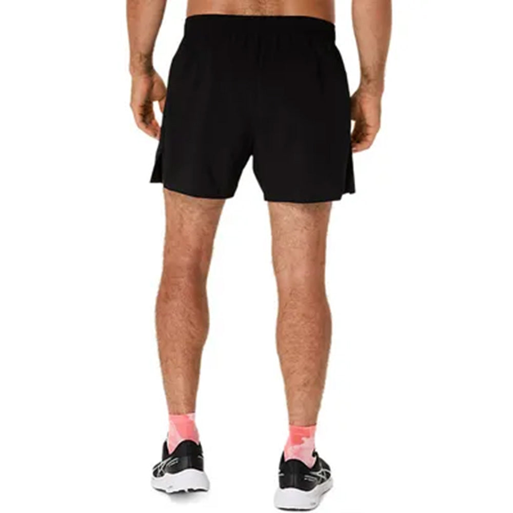 ASICS Men's Silver 5IN Short (Black)