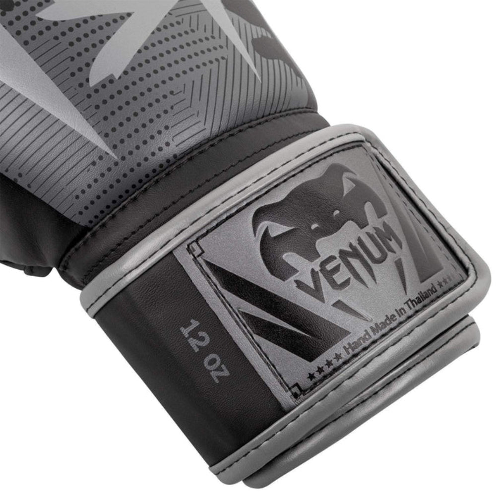 Venum Elite Boxing Gloves (Black/Dark Camo)