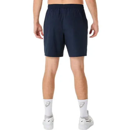 ASICS Men's Silver 9IN Short (Midnight)