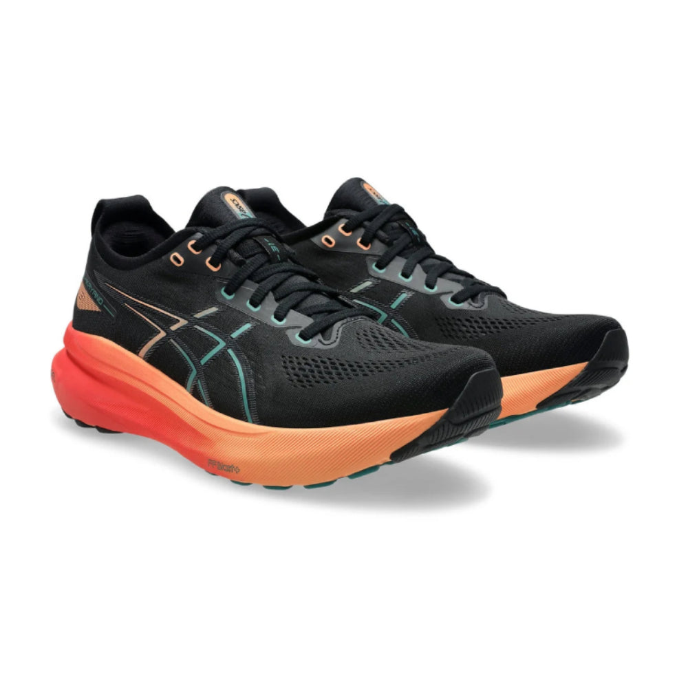 ASICS Men's Gel-Kayano 31 Running Shoe (Black/Rainy Lake)