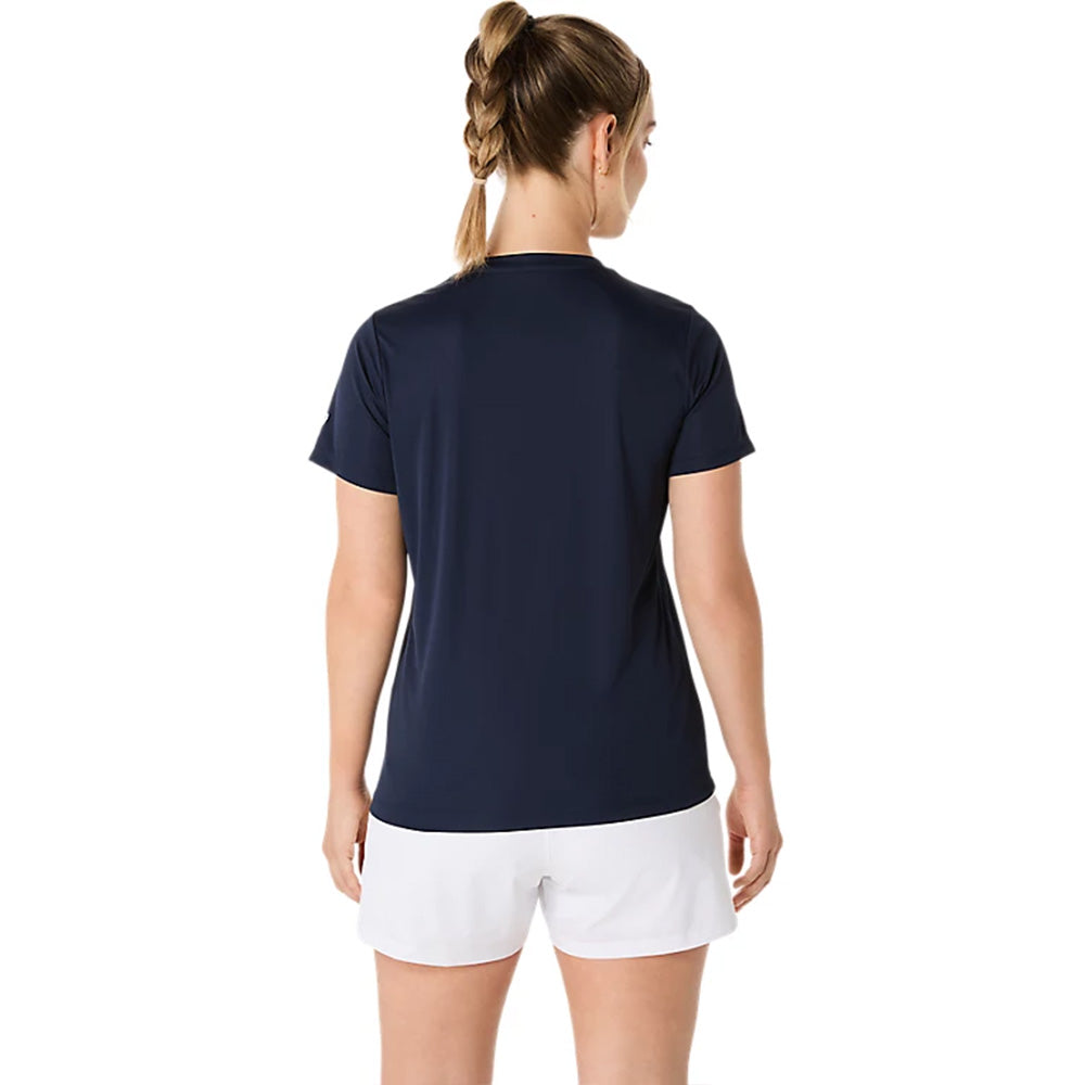 ASICS Women's Court Tennis Graphic Tee (Midnight)
