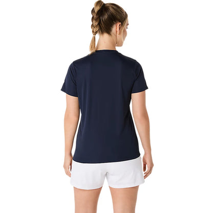 ASICS Women's Court Tennis Graphic Tee (Midnight)