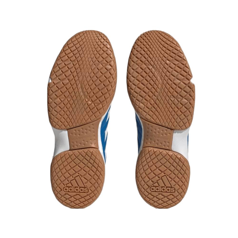 Adidas Men's Ligra 7 Badminton Shoe (Bright Royal/Cloud White/Cloud White)