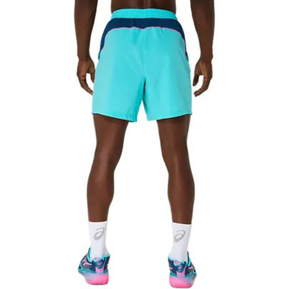 ASICS Men's Padel Court 7IN Short (Energy Aqua)