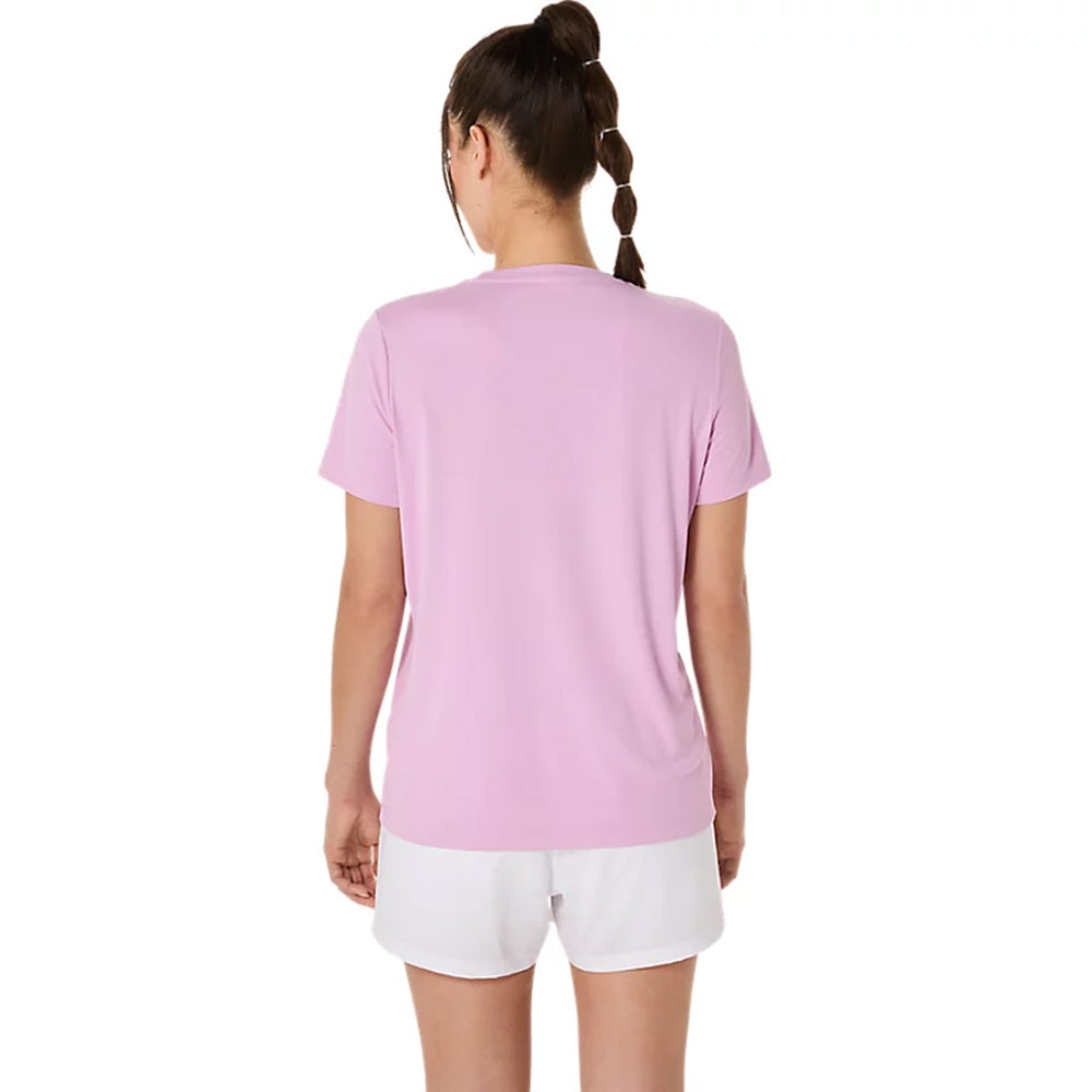 ASICS Women's Court Tennis Graphic Tee (Pink)