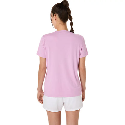 ASICS Women's Court Tennis Graphic Tee (Pink)