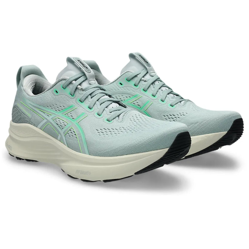 ASICS Men's Gel-Kayano 32 Running Shoe (Cold Moss/Vital Green)