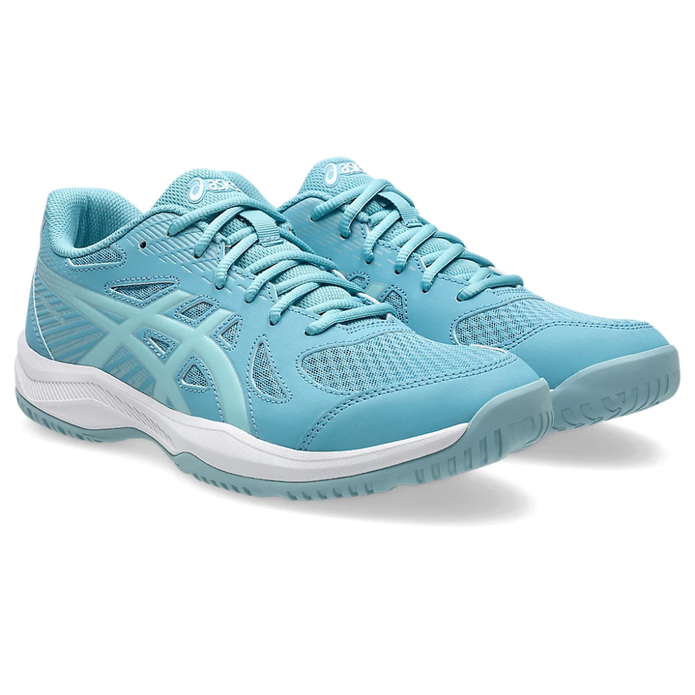 ASICS Men's Upcourt 6 Badminton Shoe (Stillwater/Ocean Decay)