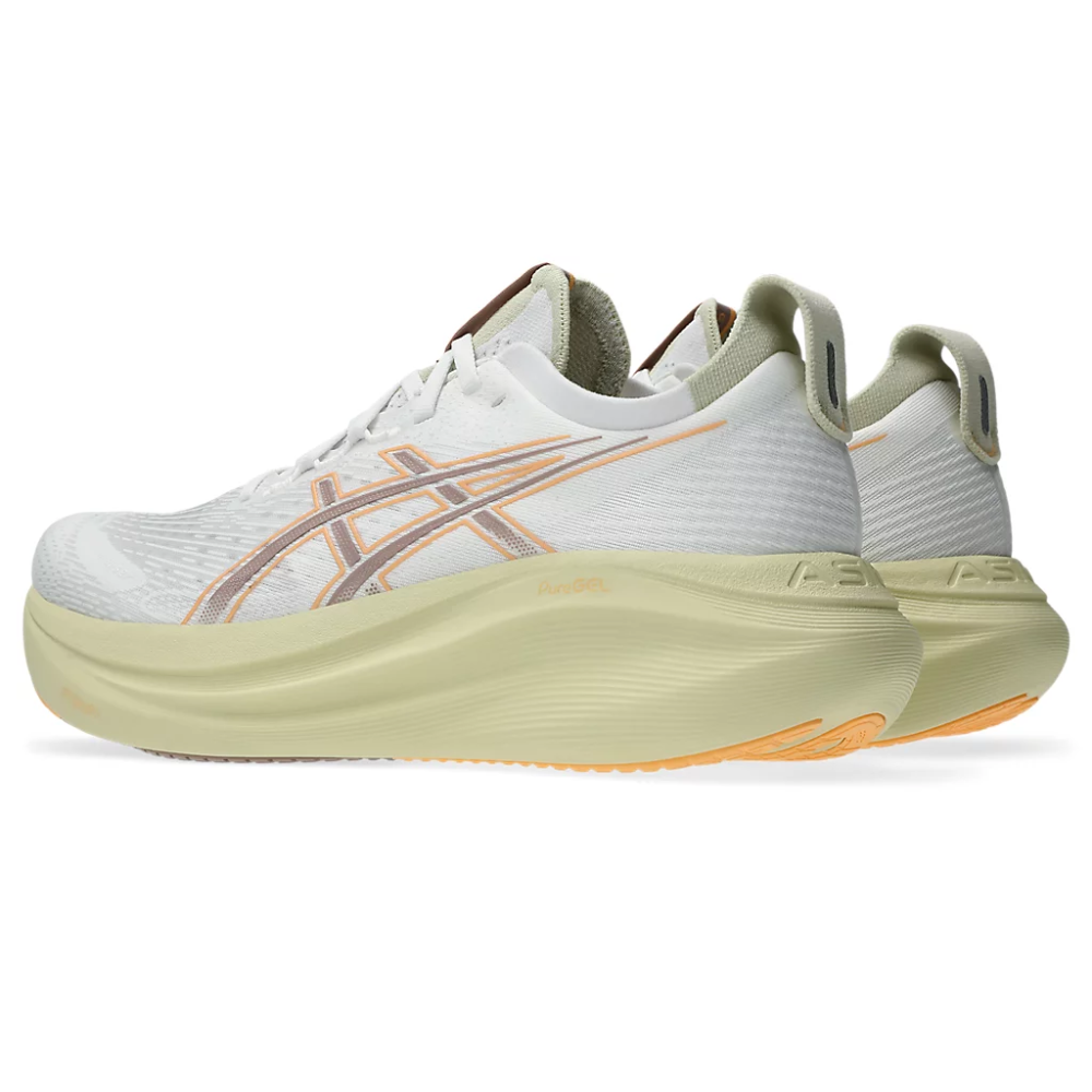 Asics Men's Gel-Nimbus 27 (White/Fawn)