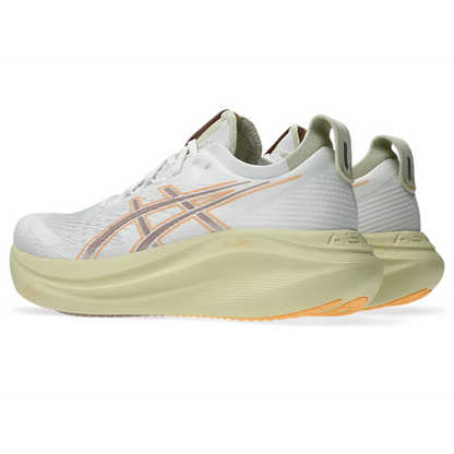 Asics Men's Gel-Nimbus 27 (White/Fawn)