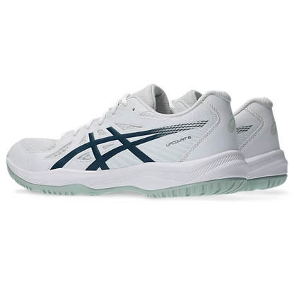 Asics Men's Upcourt 6 (White/Tranquil Teal)