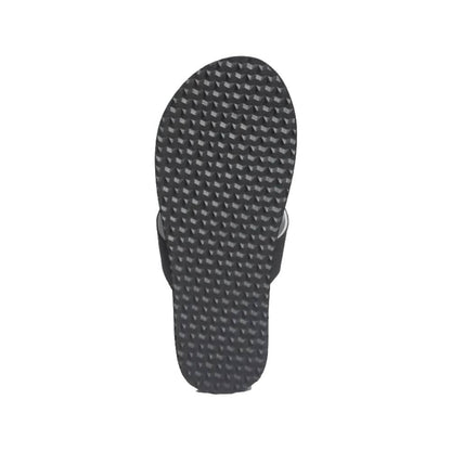 Adidas Men's Adihaute Flip-Flops Slipper (Core Black/Sonic Ink/Cloud White)