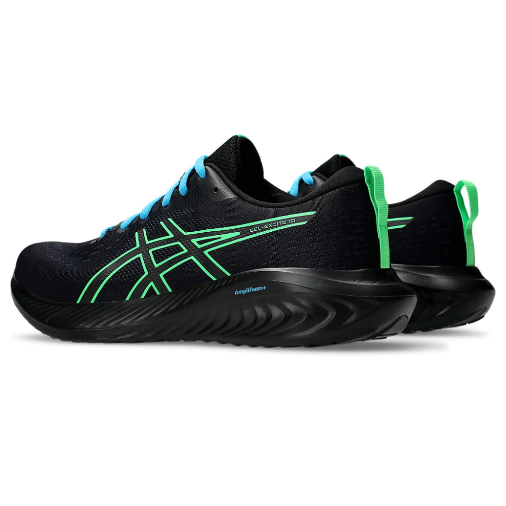 ASICS Men's Gel Excite 10 Running Shoe (Black/New Leaf)