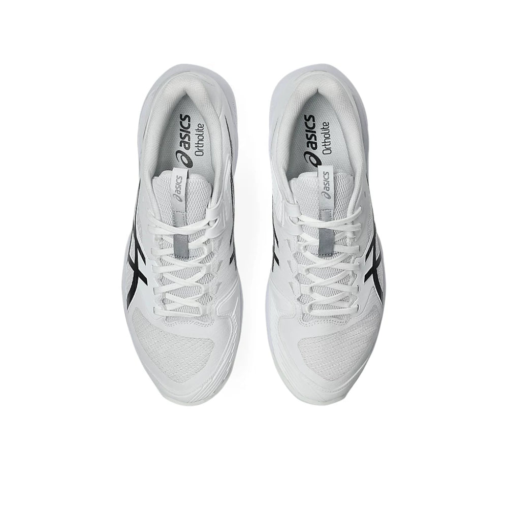 Asics Men's Solution Speed FF 4 Clay Tennis Shoe (White/Black)