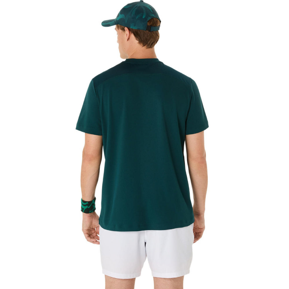 ASICS Men's Court SS Top (Saxon Green)