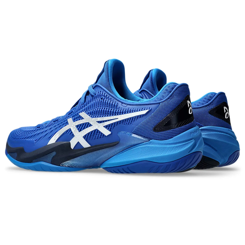 ASICS Men's Court FF 3 Novak Tennis Shoe (Tuna Blue/Pure Silver)