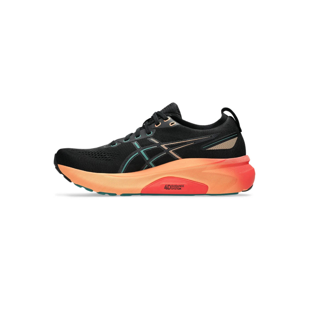 ASICS Men's Gel-Kayano 31 Running Shoe (Black/Rainy Lake)