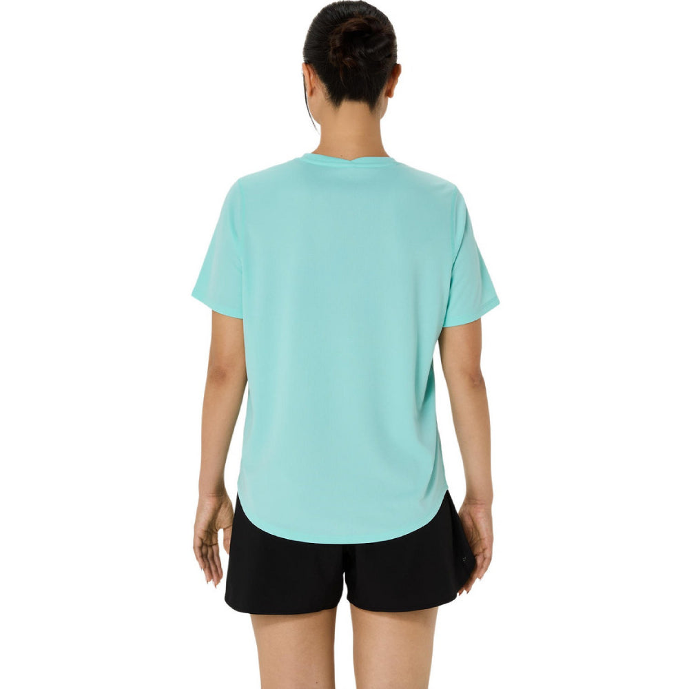 ASICS Women's Silver SS Top (Light Blue)
