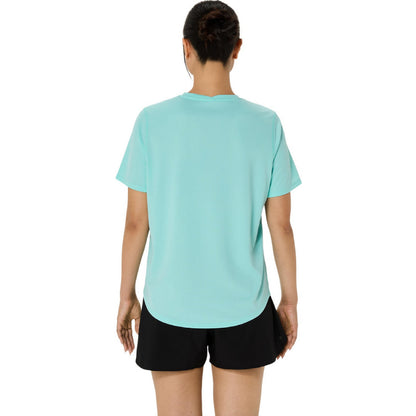 ASICS Women's Silver SS Top (Light Blue)