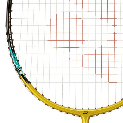YONEX Nanoflare 001 Feel Strung Badminton Racquet (Golden)