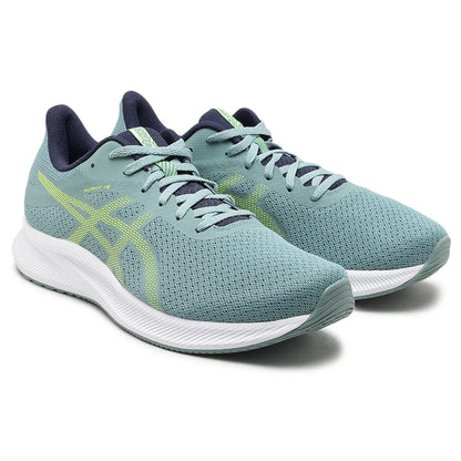 ASICS Men's Patriot 13 Running Shoe (Celadon /Safety Yellow)