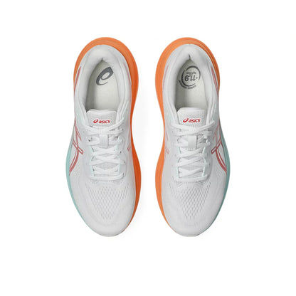 ASICS Men's GT-1000 13 Running Shoe (White/Coral Reef)